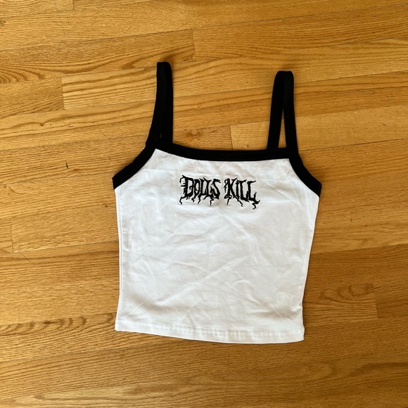 Dolls Kill Tops Dolls Kill Tank Crop Top Poshmark